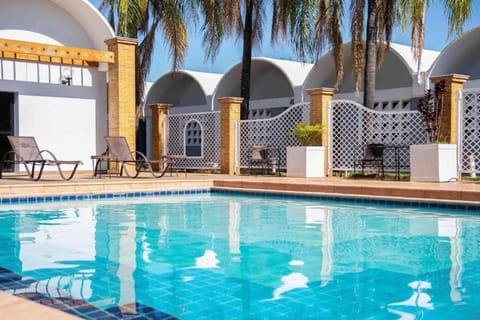 Indoor pool, outdoor pool