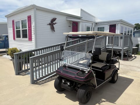 First time we are offering a golf cart!