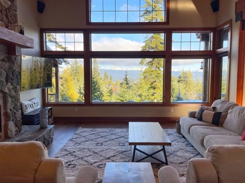 Stuart Mountain views from the great room