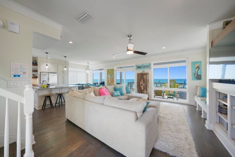 View of main level from the front door