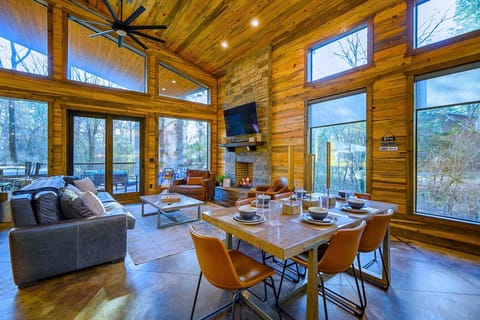 Spacious and open living area