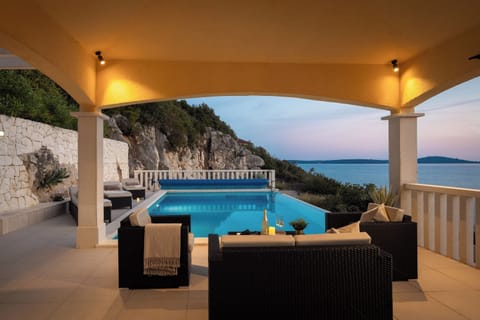 Family Villa, 3 Bedrooms, 2 Bathrooms, Sea Facing (Pool Villa Vese /w Panoramic Sea View) | Pool | Seasonal outdoor pool