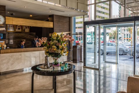Interior entrance