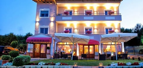 Front of property - evening/night