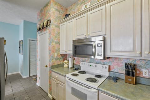 Fully equipped kitchen has everything you'll need!