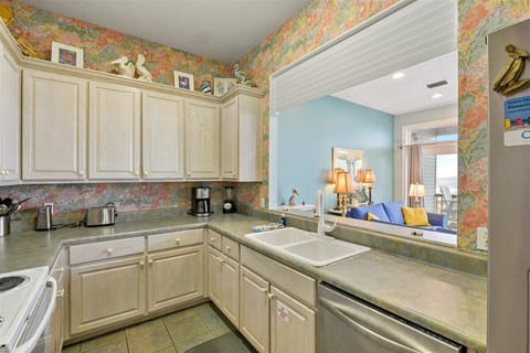 Fully equipped kitchen has everything you'll need!