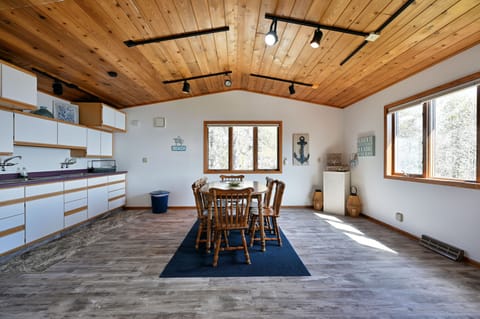 Game room complete with numerous board and card games for those rainy days.