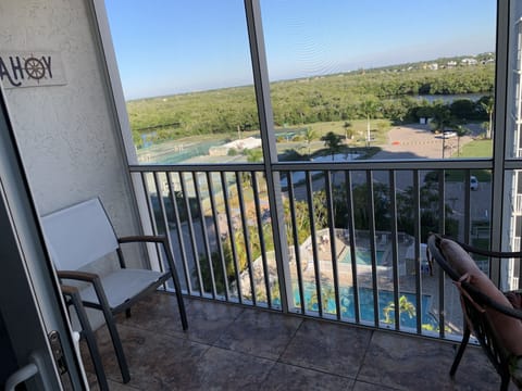 Views of mangrove forests, bays, partial view of Gulf from the balcony!