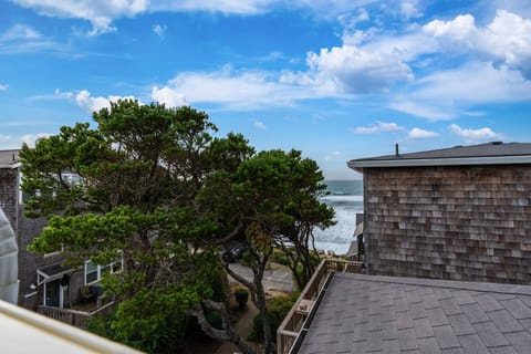 Depoe Bay is the whale watching capital of Oregon. Make sure to keep an out when looking at the ocean, or go on a tour from the harbor.