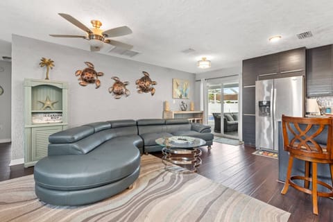 Access to the Backyard from the Main Living Space