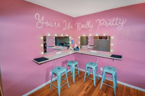 Pretty in Pink Glam Room