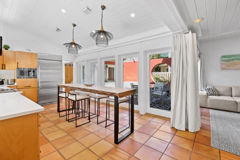 Kitchen and Courtyard