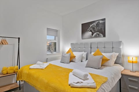 Apartment, 2 Bedrooms | 2 bedrooms, desk, laptop workspace, iron/ironing board