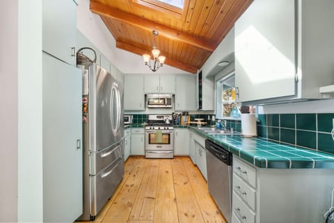 Kitchen with Stainless Steel Appliances