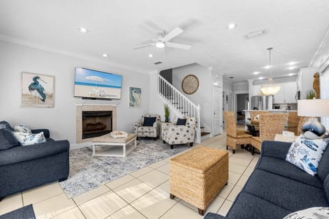 Open concept so living room, dining room, and kitchen are all together.