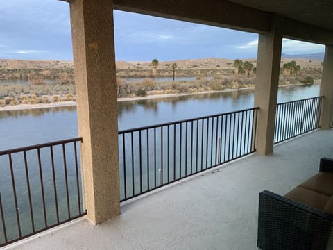 3rd level deck shared by two bedrooms! Amazing view in all directions!!!