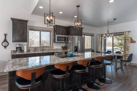 Kitchen with Granite Countertops