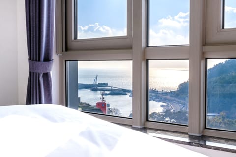 Premier Double Room, Sea View | Beach/ocean view