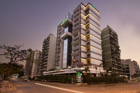 Front of property - evening/night