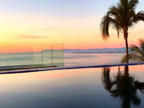 Unit private pool- bedroom view
