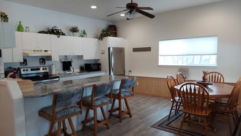 Kitchen and dining area also in Great Room.