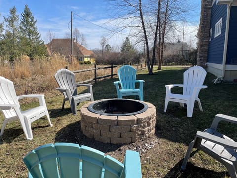 Fire pit for evening fun!