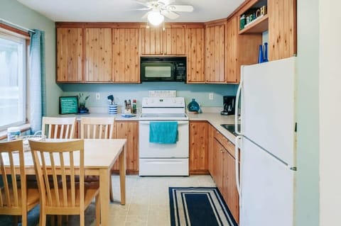 Fully stocked kitchen