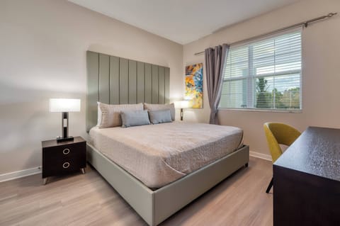 King bedroom with private bathroom