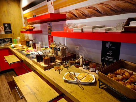 Daily buffet breakfast (EUR 12.9 per person)
