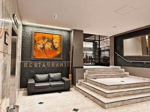 Interior entrance
