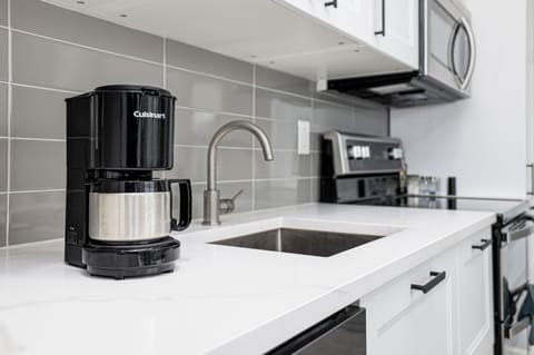 Fully equipped kitchen for your convenience.