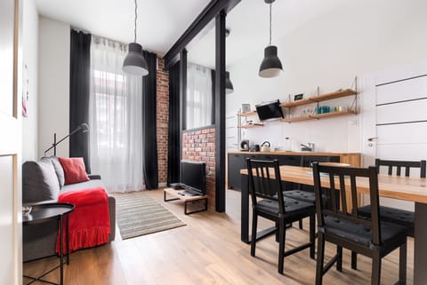 Superior Apartment | Living room | Flat-screen TV