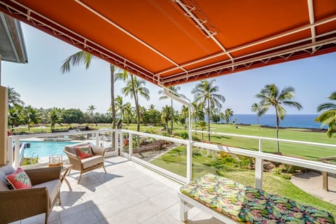 Lanai fronting 202 looking South