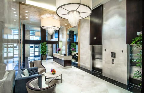 Interior entrance