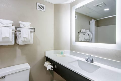 In-room safe, desk, laptop workspace, iron/ironing board