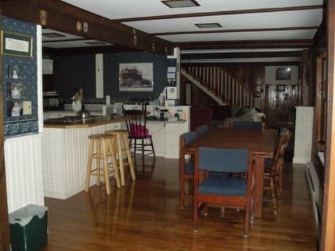 Eat in kitchen view from living room