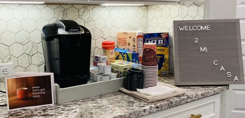 Enjoy a hot cup of coffee before starting your day! ☕️