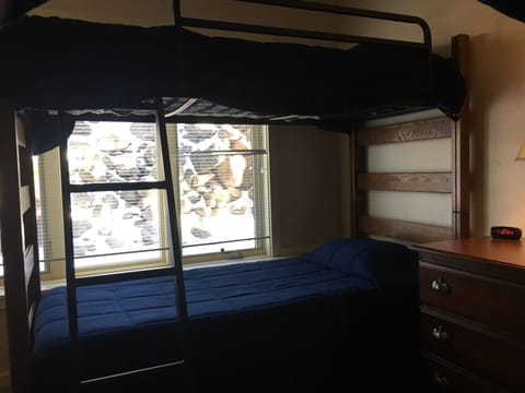 Twin XL Bunk Beds.  Bunk Room sleeps 4 people in separate beds.