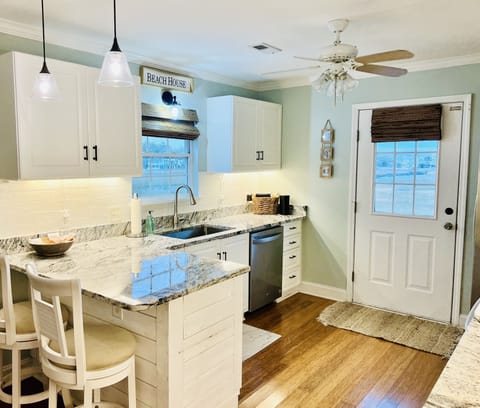 Newly remodeled kitchen