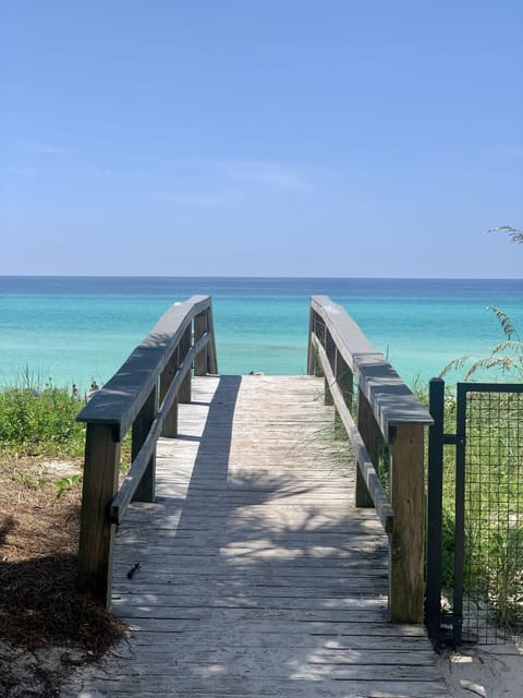 Our walk way entrance to the beach.