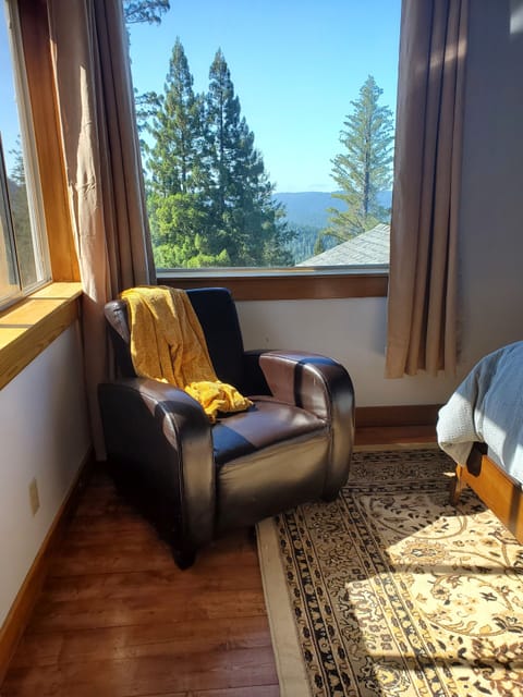 Seating in master bedroom