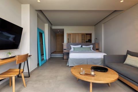 36-inch LCD TV with satellite channels, TV