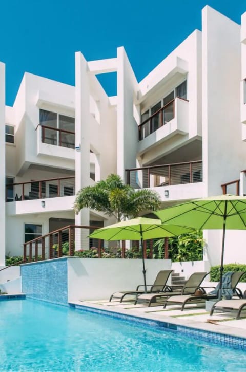 External area and the pool