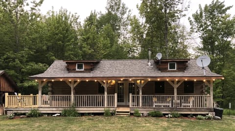 Front of Spirit Lodge