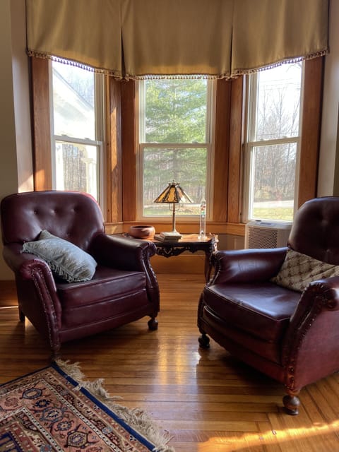 Lots of living area in this house, so you can be together or have private time