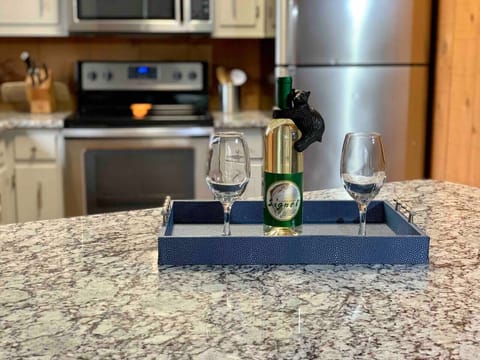 Surrounded by wineries, there is nothing better than local wine, relaxation and breath taking views. Enjoy a glass of Complimentary wine!