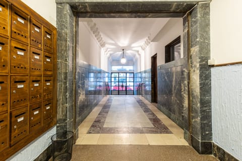 Interior entrance