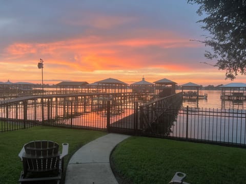 Amazing sunsets over the river!