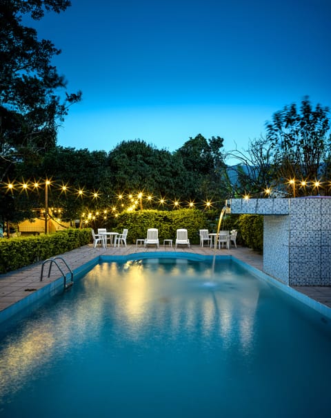 Outdoor pool, open 8:30 AM to 7:30 PM, sun loungers