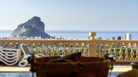 View from summer kitchen